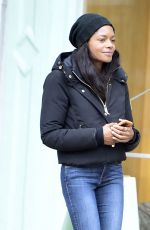 NAOMIE HARRIS Out and About in London 05/30/2022