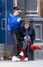 NATALIA DYER and Charlie Heaton Out Shopping in New York 06/07/2022