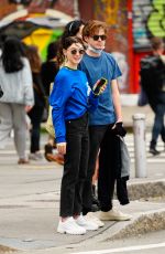 NATALIA DYER and Charlie Heaton Out Shopping in New York 06/07/2022