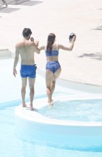 NATASHA ANDREWS and Pierre Niney on Vacation in South of France 06/07/2022