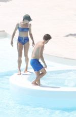 NATASHA ANDREWS and Pierre Niney on Vacation in South of France 06/07/2022