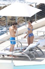 NATASHA ANDREWS and Pierre Niney on Vacation in South of France 06/07/2022