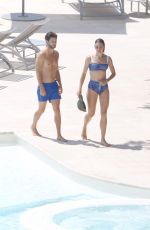 NATASHA ANDREWS and Pierre Niney on Vacation in South of France 06/07/2022