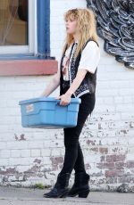 NATASHA LYONNE on the Set of Poker Face in New York 06/09/2022