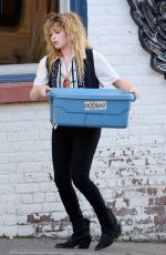 NATASHA LYONNE on the Set of Poker Face in New York 06/09/2022