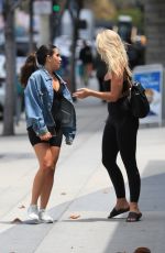 NATASHA OAKLEY Out for Lunch at Sweetgreen Salads in West Hollywood 06/13/2022