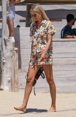 NATASHA POLY at Club 55 Beach in Saint-Tropez 06/01/2022