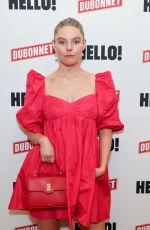 NELL HUDSON at Hello! x Dubonnet Platinum Jubilee Lunch in London 05/31/2022