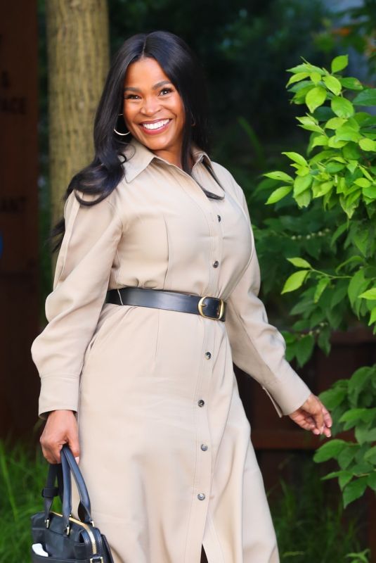 NIA LONG on the Set of The Best Man: The Final Chapters in New York 06/14/2022