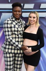 NICOLA ADAMS and Pregnant ELLA BAIG at Lightyear Premiere in London 06/13/2022