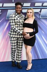 NICOLA ADAMS and Pregnant ELLA BAIG at Lightyear Premiere in London 06/13/2022