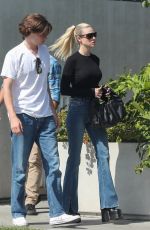 NICOLA PELTZ and Brooklyn Beckham Meets Friends at Cha Cha Matcha in West Hollywood 06/08/2022