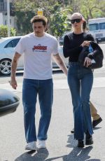 NICOLA PELTZ and Brooklyn Beckham Meets Friends at Cha Cha Matcha in West Hollywood 06/08/2022