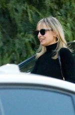 NICOLE RICHIE Out for Dinner at San Vicente Bungalows in West Hollywood 06/20/2022