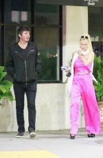 NICOLETTE SHERIDAN Leaves Mr. Chow in Beverly Hills 06/19/2022