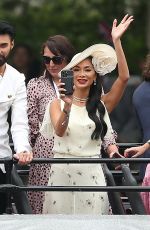 NICOLOE SCHERZINGER and HOLLY WILLOGHBY at Platinum Jubilee Pageant in London 06/05/2022