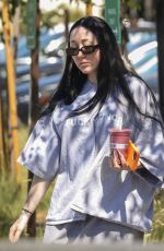 NOAH CYRUS and Her Boyfriend at Erewhon Market in Santa Monica 06/20/2022