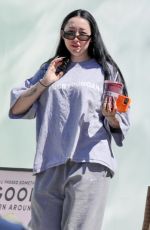 NOAH CYRUS and Her Boyfriend at Erewhon Market in Santa Monica 06/20/2022