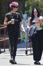 NOAH CYRUS Out and About in Los Angeles 06/27/2022