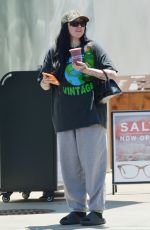 NOAH CYRUS Out for Smoothies in Los Angeles 06/14/2022