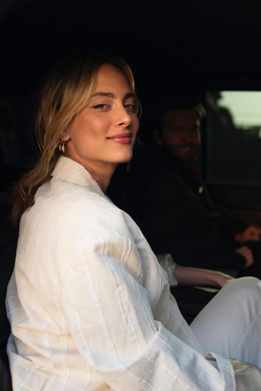 NORA ARNEZEDER at a Photoshoot 05/31/2022
