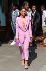 ODEYA RUCH Leaves Greenwich Hotel in New York 06/13/2022