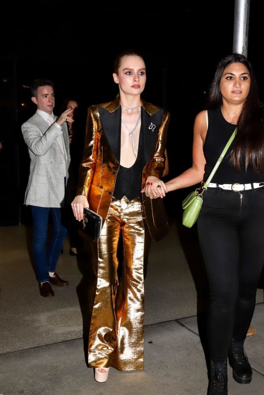 OLIVIA DEJONGE Leaves Elvis Premiere in New York 06/15/2022
