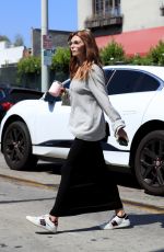 OLIVIA JADE GIANNULLI Leaves Amavi Artistry Hair Salon in West Hollywood 06/08/2022