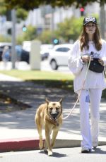 OLIVIA JADE GIANNULLI Out with Friend and Her Dog in Beverly Hills 05/31/2022