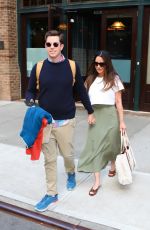 OLIVIA MUNN and John Mulaney Heading to Madison Square Garden in New York 06/24/2022