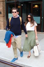 OLIVIA MUNN and John Mulaney Heading to Madison Square Garden in New York 06/24/2022