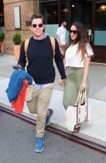 OLIVIA MUNN and John Mulaney Heading to Madison Square Garden in New York 06/24/2022