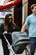 OLIVIA MUNN and John Mulaney Out with her Baby in New York 06/21/2022