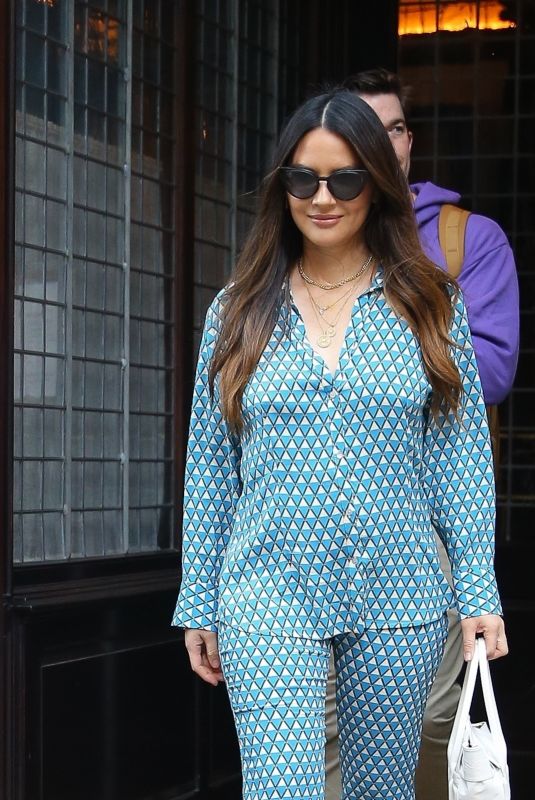 OLIVIA MUNN Leaves Greenwich Hotel in New York 06/25/2022