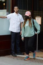 OLIVIA MUNN Leaves Her Hotel in New York 06/26/2022