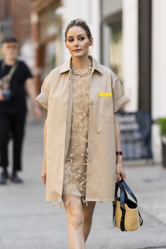 OLIVIA PALERMO at a Photoshoot in New York 06/07/2022