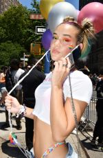 OLIVIA PONTON Out at New York City Pride Celebration 06/26/2022