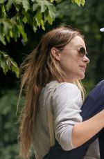 OLIVIA WILDE and Harry Styles Out Kissing in London 06/14/2022
