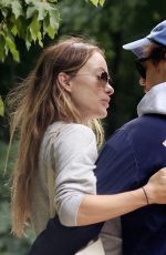 OLIVIA WILDE and Harry Styles Out Kissing in London 06/14/2022