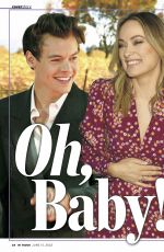 OLIVIA WILDE in Intouch Magazine, June 2022