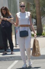 PAIGE BUTCHER Out for Smoothie To-go in Los Angeles 06/15/2022