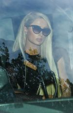 PARIS HILTON Arrives at Britney Spears and Sam Asghari