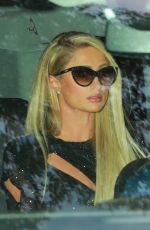 PARIS HILTON Arrives at Britney Spears and Sam Asghari