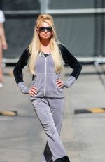 PARIS HILTON Arrives at Jimmy Kimmel Live! in Hollywood 06/29/2022