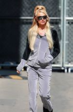 PARIS HILTON Arrives at Jimmy Kimmel Live! in Hollywood 06/29/2022