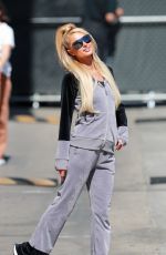 PARIS HILTON Arrives at Jimmy Kimmel Live! in Hollywood 06/29/2022