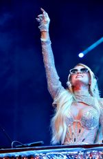 PARIS HILTON Performsw at LA Pride in the Park Presented by Christopher Street West in Los Angeles 06/11/2022