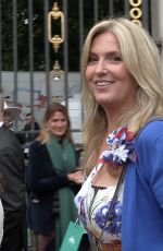 PENNY LANCASTER Arrives at Queen Elizabeth