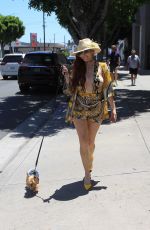 PHOEBE PRICE Out and About in Hollywood 06/01/2022