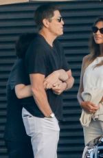 PIA MILLER Out for Dinner with Her Husband Patrick Whitesell at Nobu in Malibu 06/21/2022